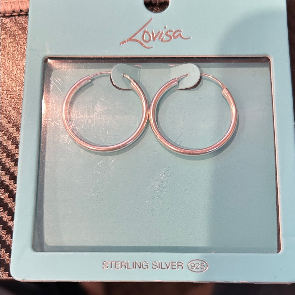 Lovisa Sterling Silver Hoop Earrings